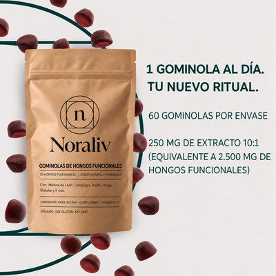 Gomitas de Hongos Funcionales Noraliv