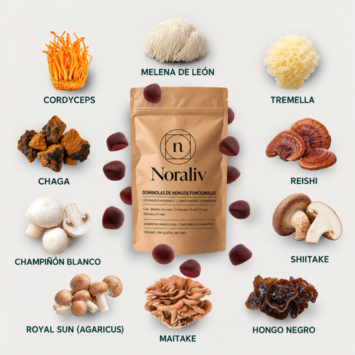 Gomitas de Hongos Funcionales Noraliv