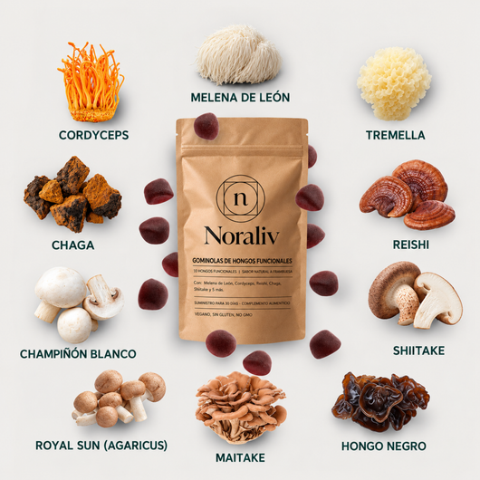 Gomitas de Hongos Funcionales Noraliv