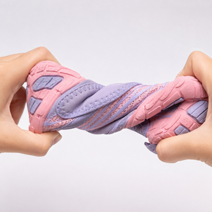 Flexible thin outsole