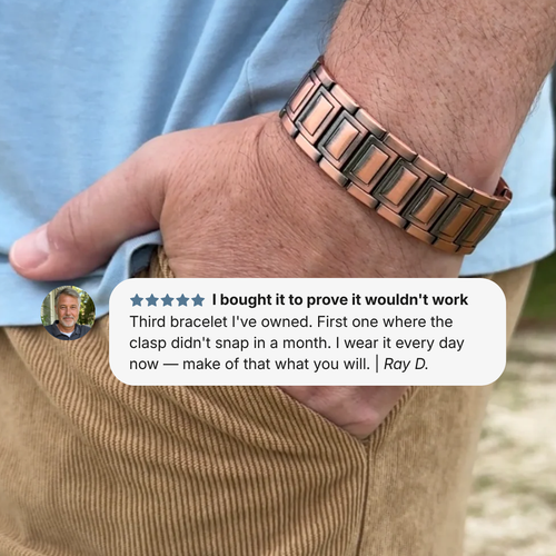 The Triple-Magnet Copper Bracelet